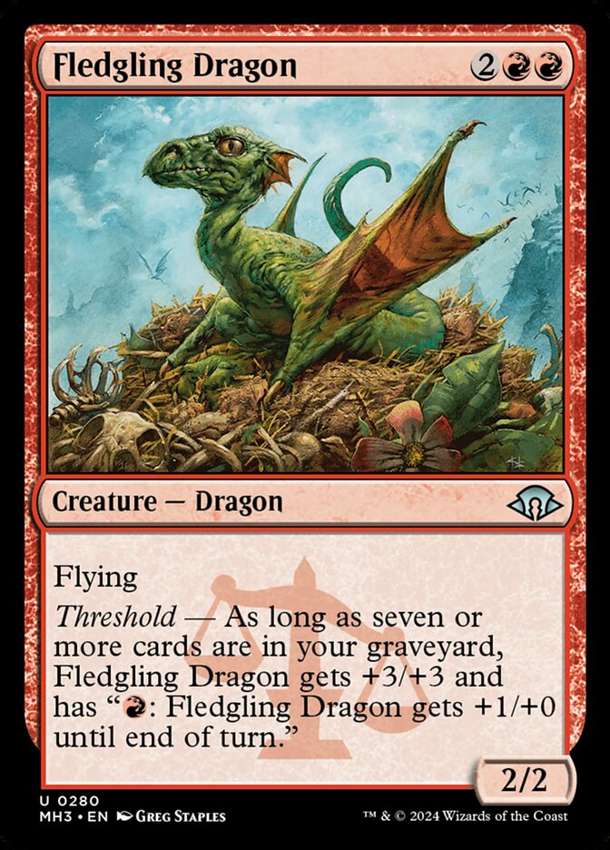 Fledgling Dragon [Modern Horizons 3] (280)