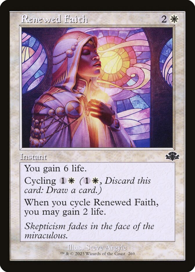 Renewed Faith [Dominaria Remastered] (269)