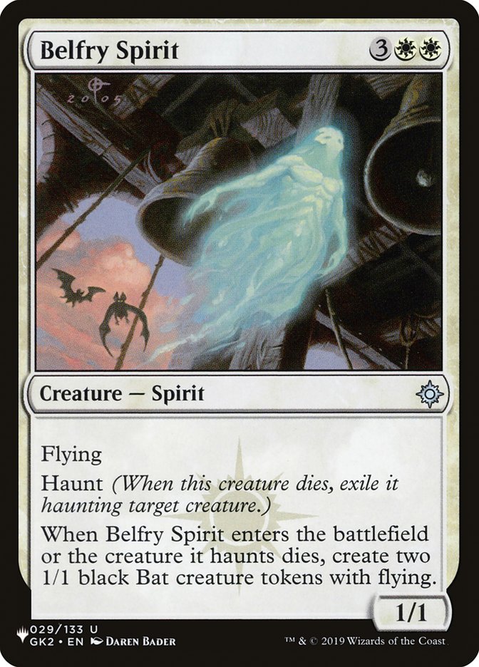 Belfry Spirit [The List] (GK2-29)