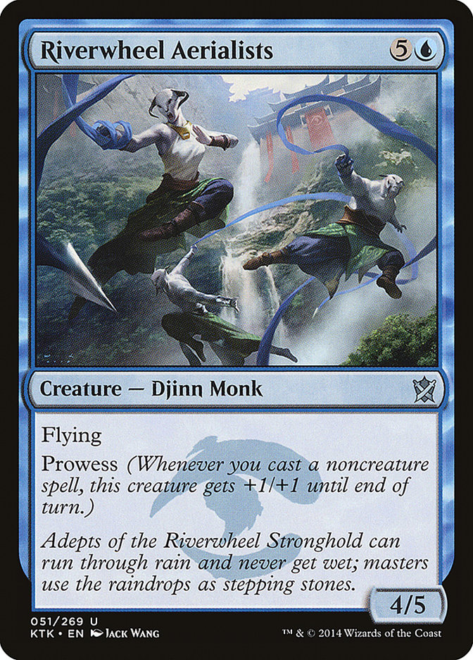 Riverwheel Aerialists [Khans of Tarkir] (51)