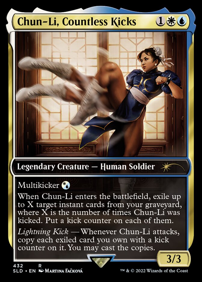 Chun-Li, Countless Kicks [Secret Lair Drop] (432)