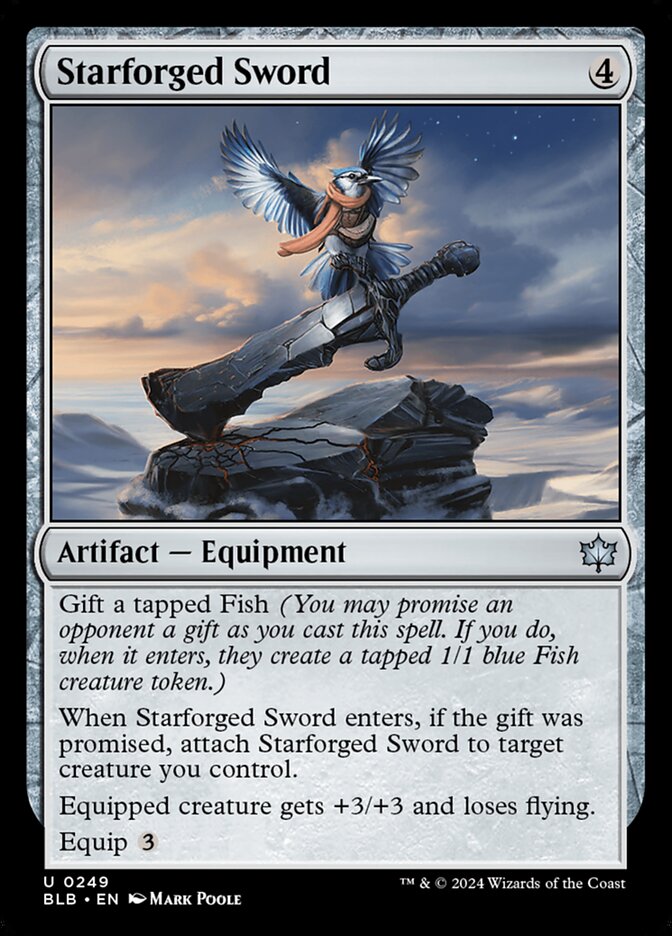 Starforged Sword [Bloomburrow] (249)