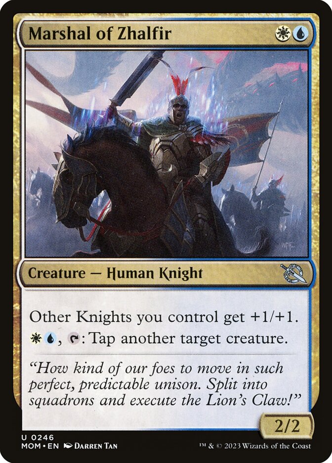 Marshal of Zhalfir [March of the Machine] (246)