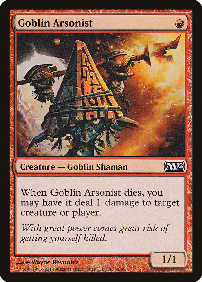 Goblin Arsonist [Magic 2012] (136)