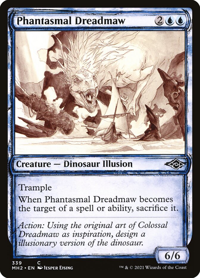 Phantasmal Dreadmaw [Modern Horizons 2] (339)