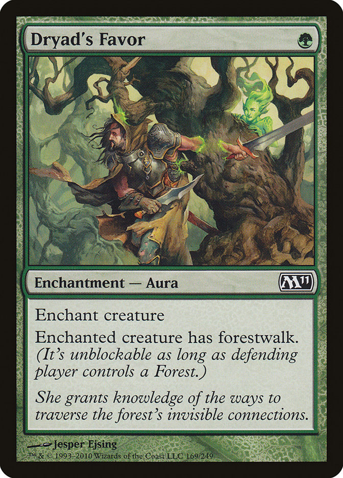 Dryad's Favor [Magic 2011] (169)