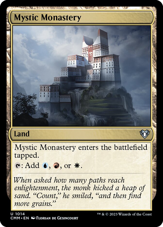 Mystic Monastery [Commander Masters] (1014)