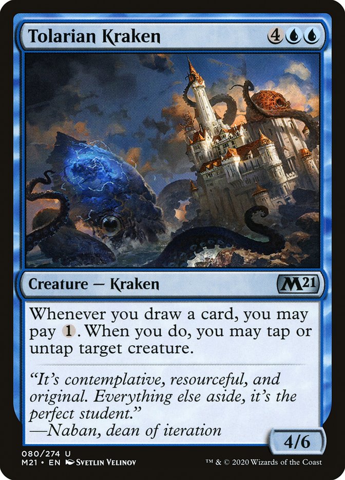Tolarian Kraken [Core Set 2021] (80)