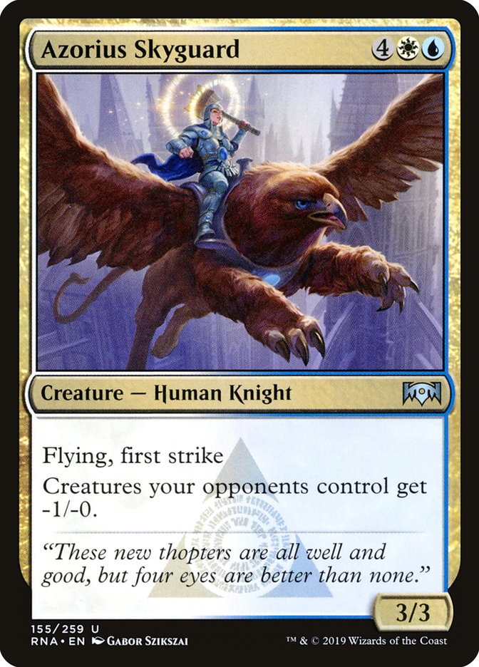 Azorius Skyguard [Ravnica Allegiance] (155)