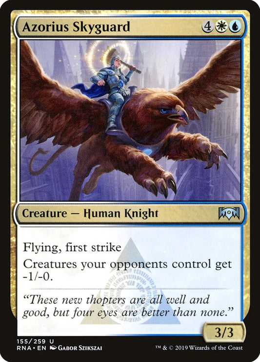 Azorius Skyguard [Ravnica Allegiance] (155)