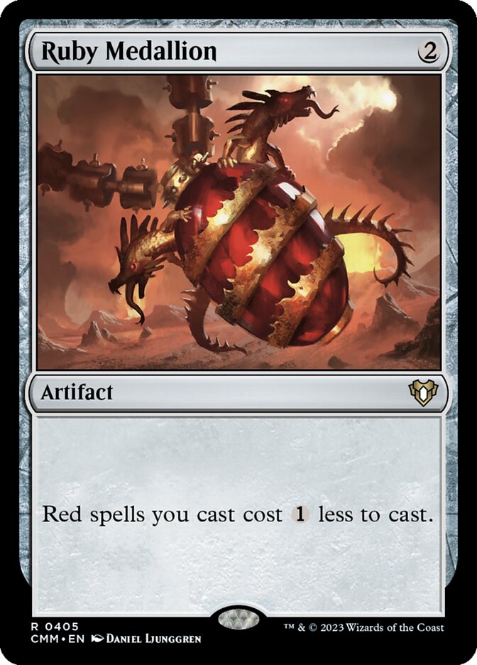 Ruby Medallion [Commander Masters] (405)