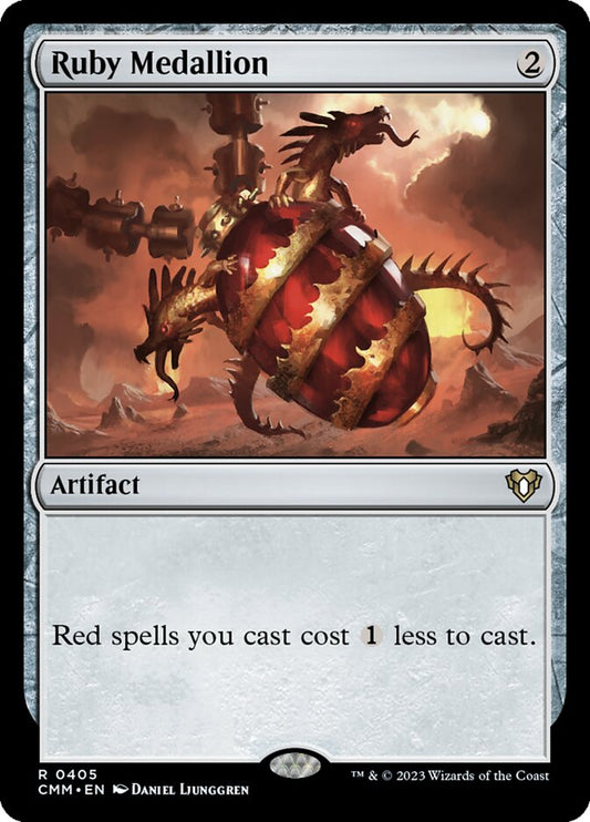 Ruby Medallion [Commander Masters] (405)
