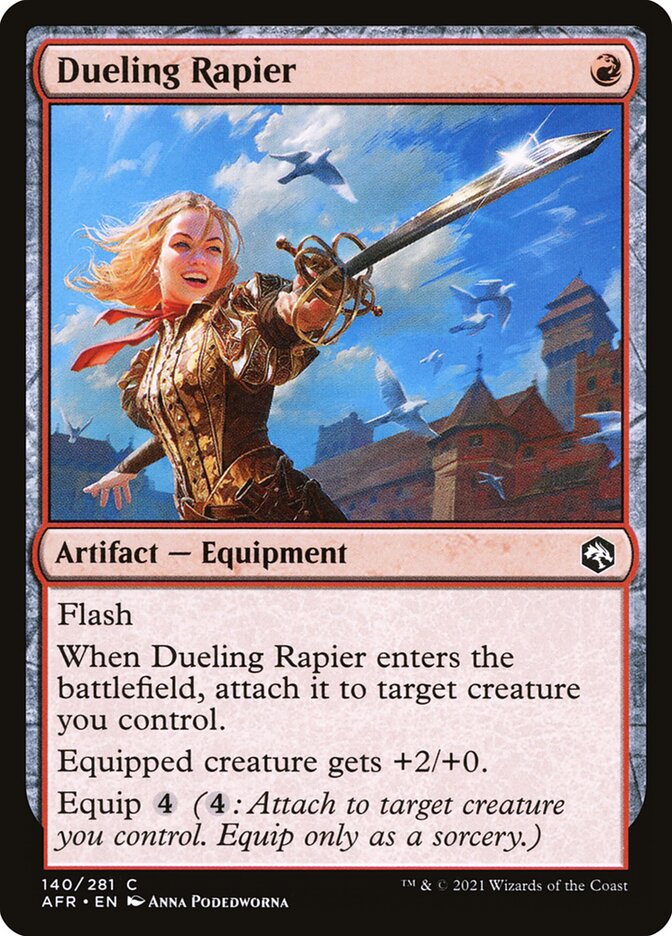 Dueling Rapier [Adventures in the Forgotten Realms] (140)