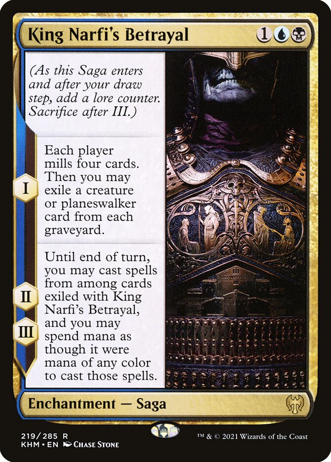 King Narfi's Betrayal [Kaldheim] (219)