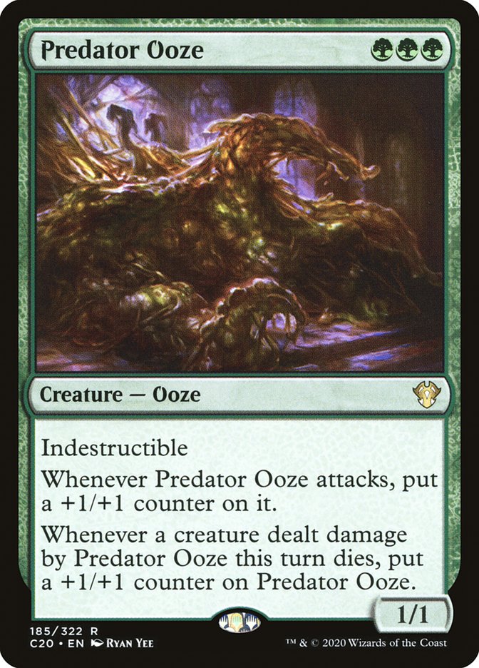 Predator Ooze [Commander 2020] (185)