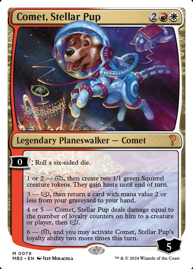 Comet, Stellar Pup [Mystery Booster 2] (79)