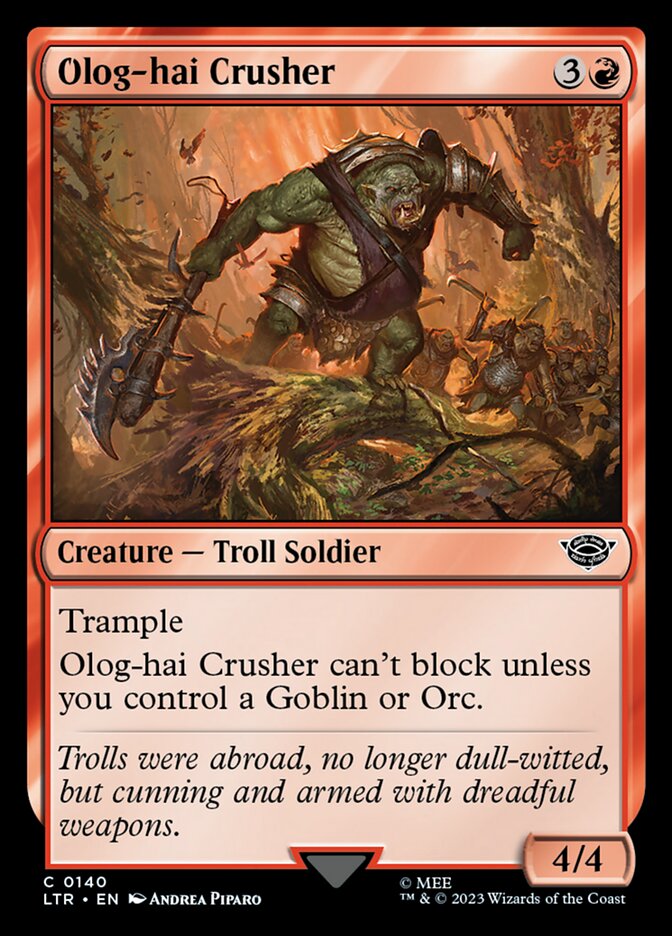 Olog-hai Crusher [The Lord of the Rings: Tales of Middle-earth] (140)
