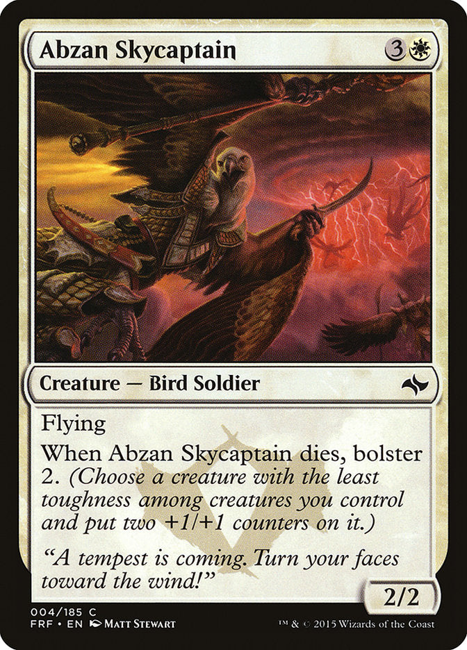 Abzan Skycaptain [Fate Reforged] (4)