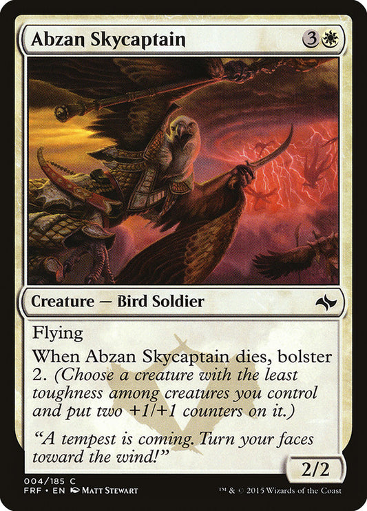 Abzan Skycaptain [Fate Reforged] (4)