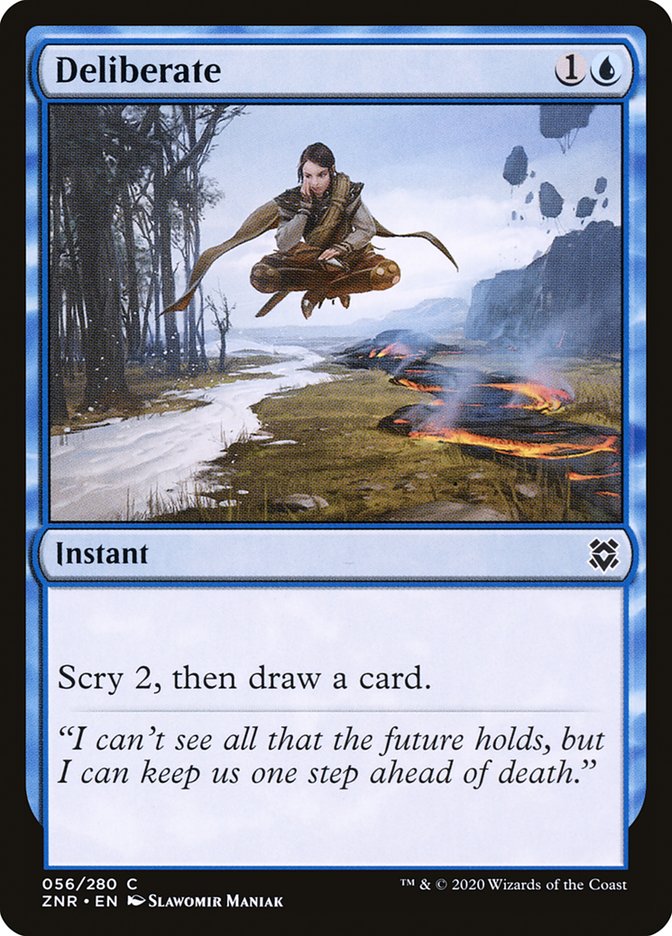 Deliberate [Zendikar Rising] (56)