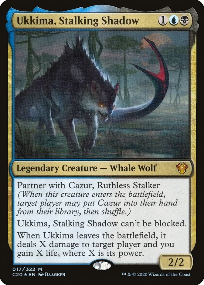 Ukkima, Stalking Shadow [Commander 2020] (17)