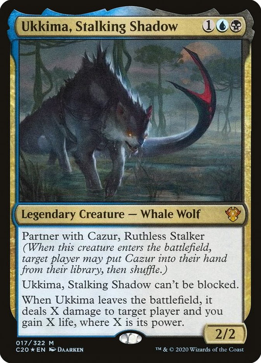 Ukkima, Stalking Shadow [Commander 2020] (17)