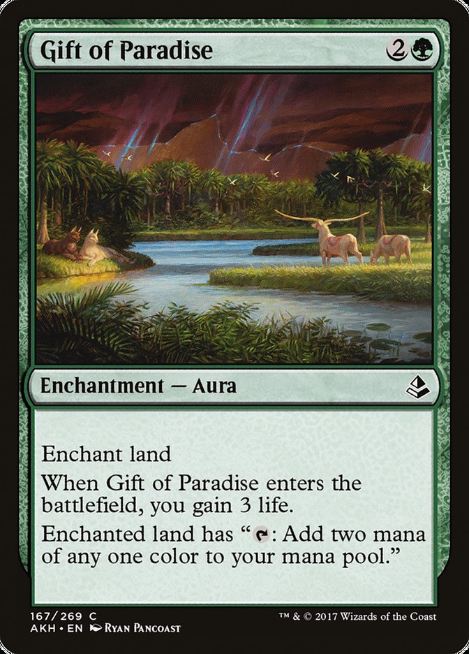 Gift of Paradise [Amonkhet] (167)