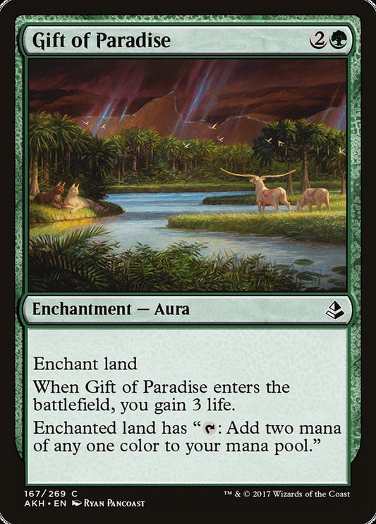 Gift of Paradise [Amonkhet] (167)