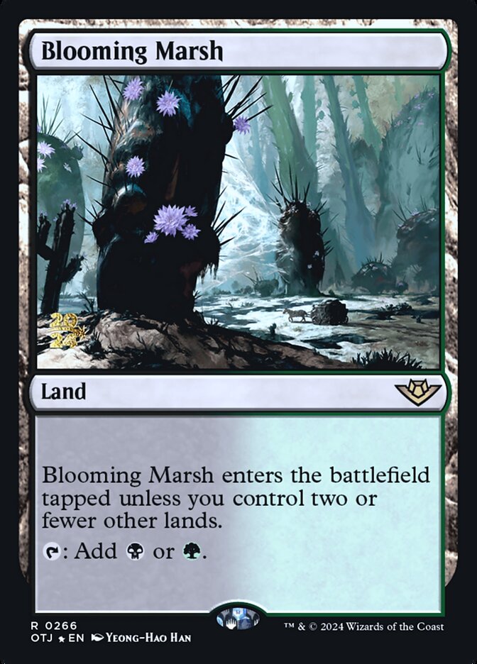Blooming Marsh [Outlaws of Thunder Junction Promos] (266s)
