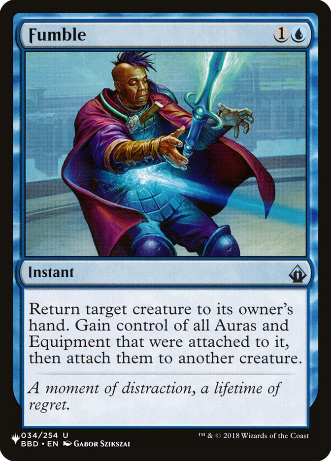 Fumble [The List] (BBD-34)