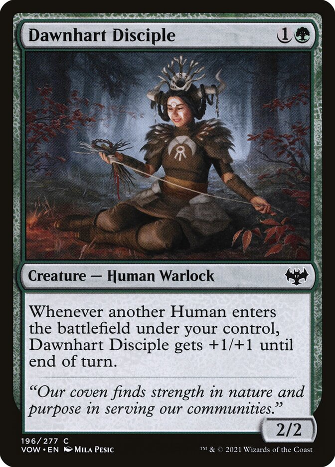 Dawnhart Disciple [Innistrad: Crimson Vow] (196)