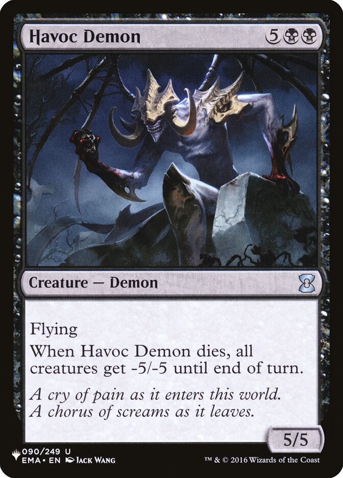 Havoc Demon [The List] (EMA-90)