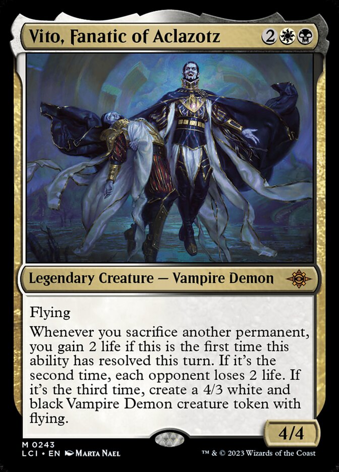 Vito, Fanatic of Aclazotz [The Lost Caverns of Ixalan] (243)