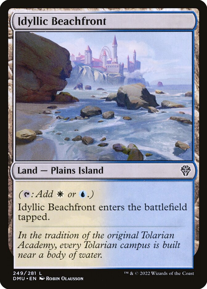 Idyllic Beachfront [Dominaria United] (249)