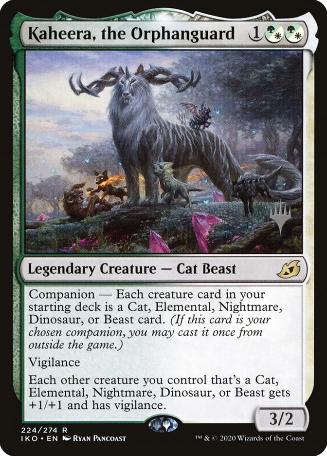 Kaheera, the Orphanguard [Ikoria: Lair of Behemoths Promos] (224p)