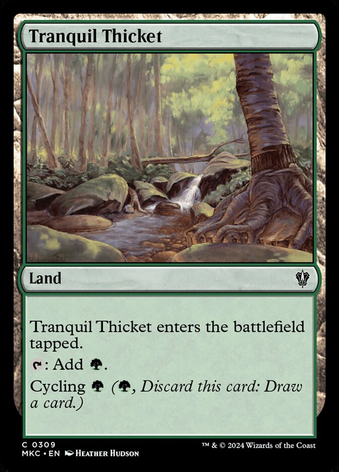Tranquil Thicket [Murders at Karlov Manor Commander] (309)