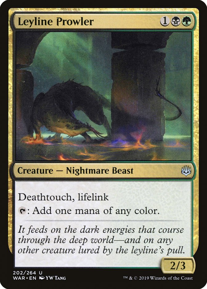 Leyline Prowler [War of the Spark] (202)