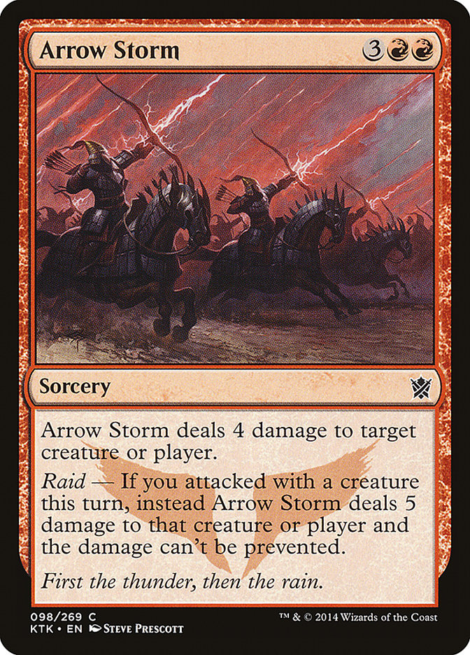 Arrow Storm [Khans of Tarkir] (98)