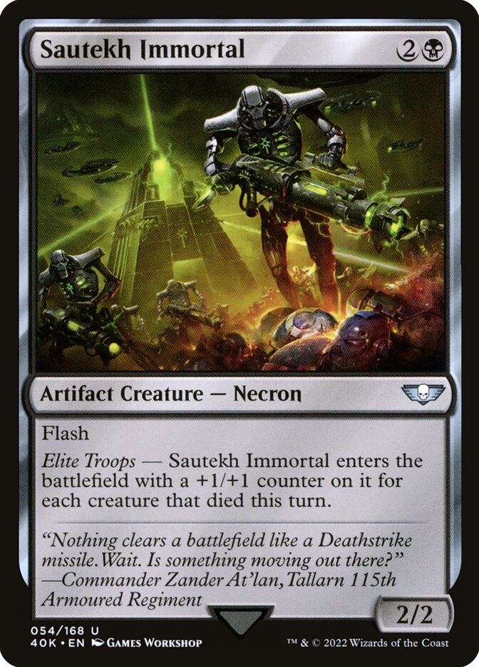 Sautekh Immortal [Warhammer 40,000 Commander] (54)