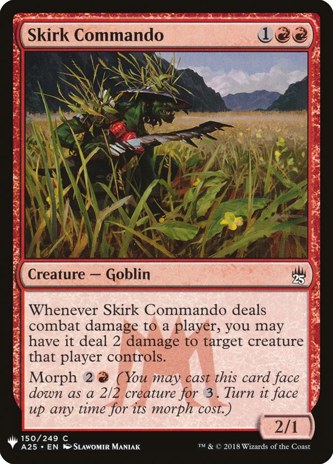 Skirk Commando [The List] (A25-150)