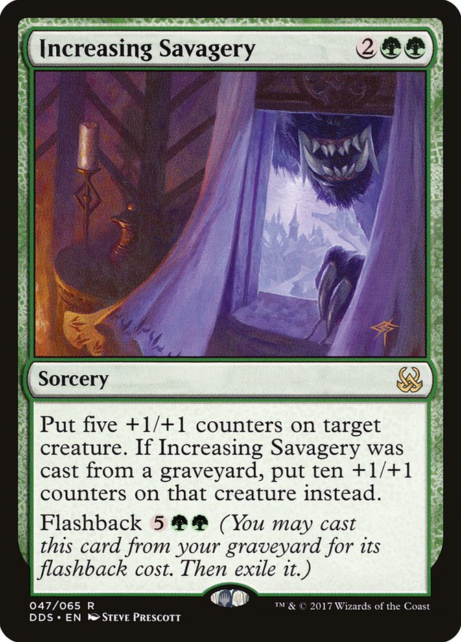Increasing Savagery [Duel Decks: Mind vs. Might] (47)