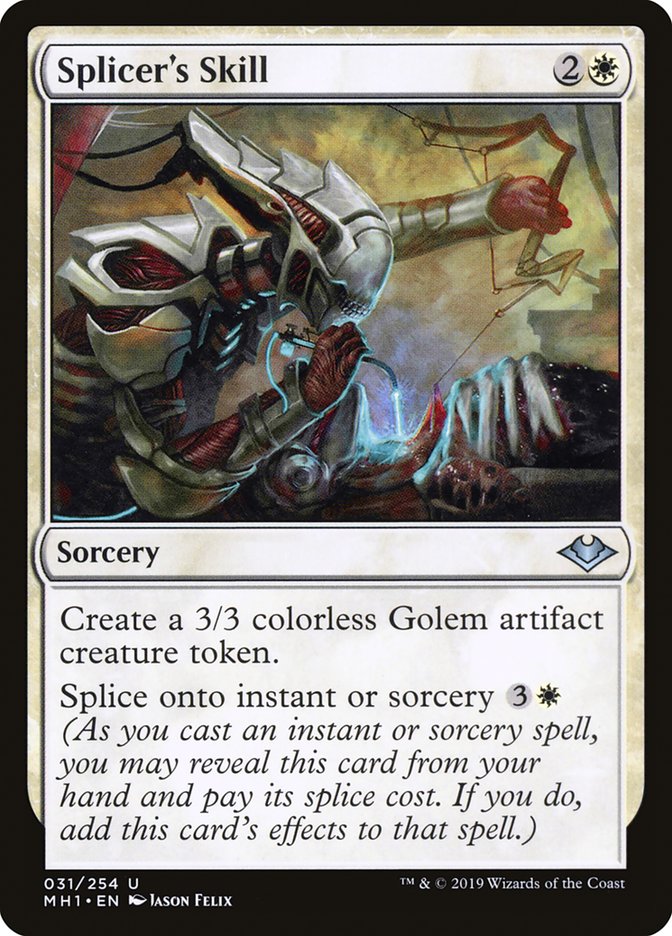 Splicer's Skill [Modern Horizons] (31)