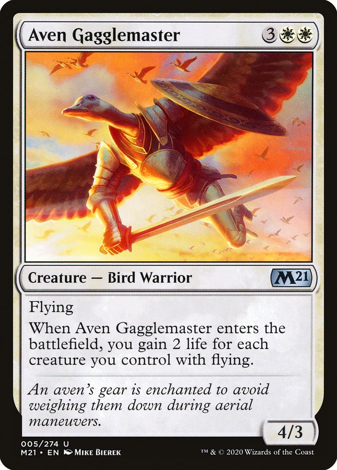 Aven Gagglemaster [Core Set 2021] (5)