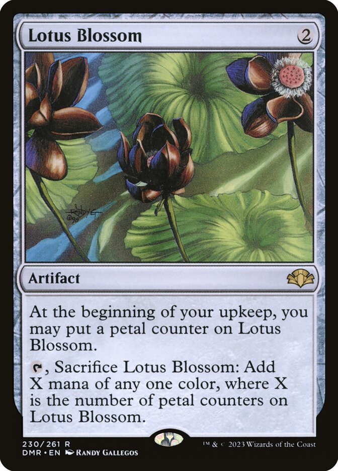 Lotus Blossom [Dominaria Remastered] (230)