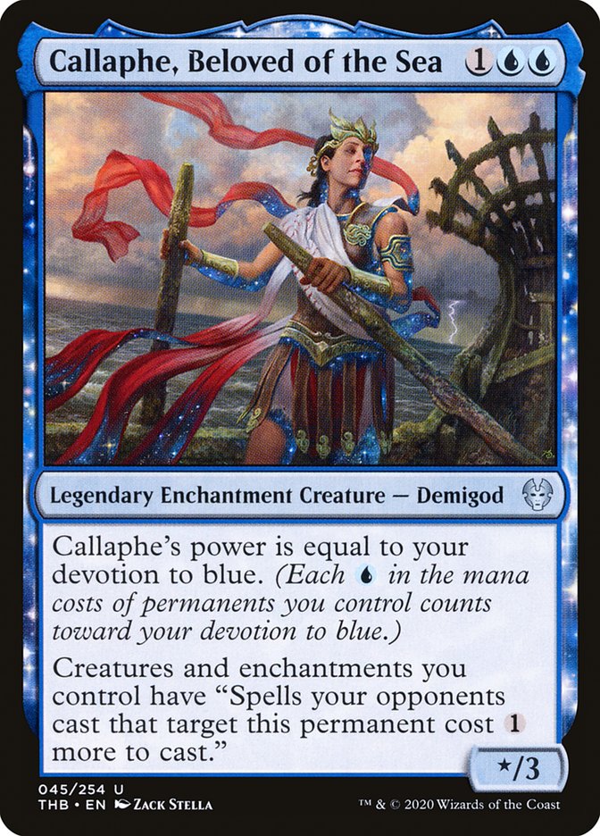 Callaphe, Beloved of the Sea [Theros Beyond Death] (45)