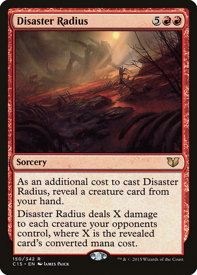 Disaster Radius [Commander 2015] (150)