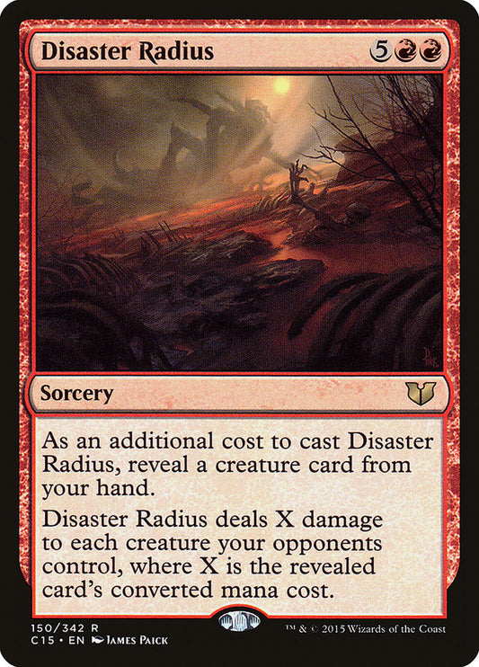 Disaster Radius [Commander 2015] (150)