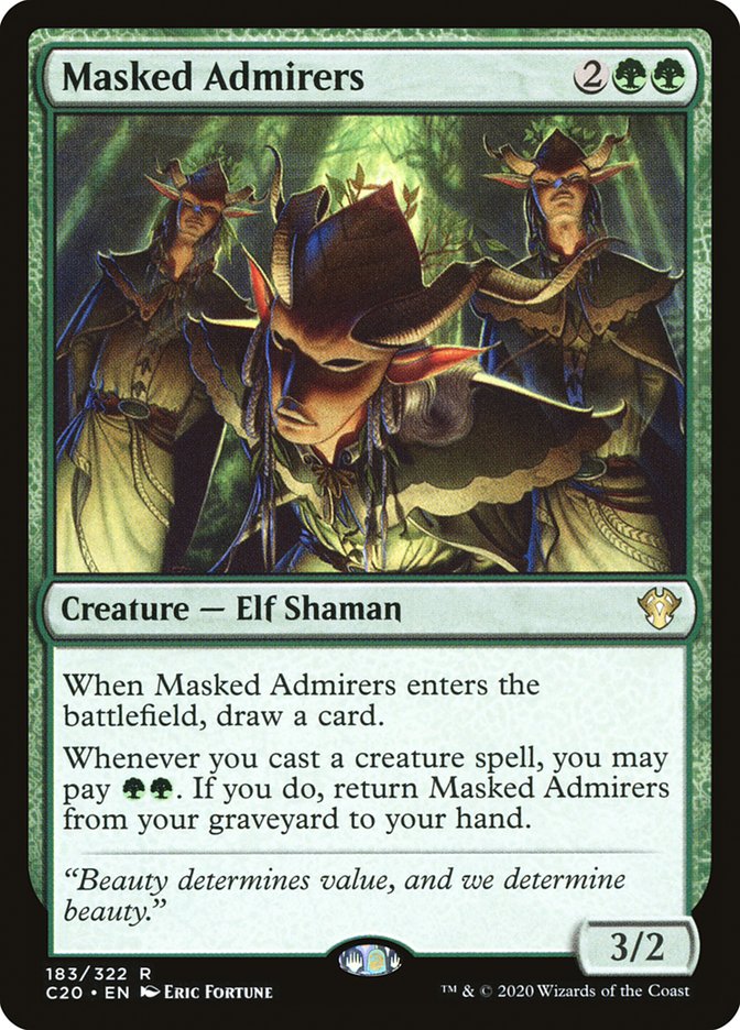 Masked Admirers [Commander 2020] (183)