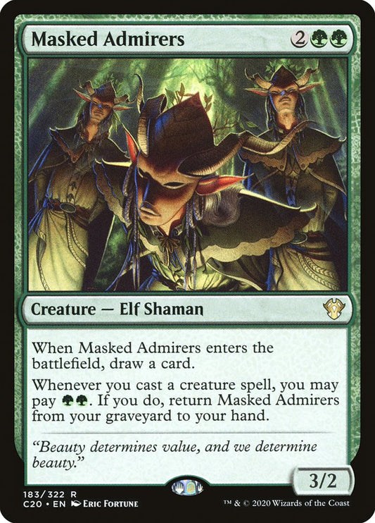 Masked Admirers [Commander 2020] (183)
