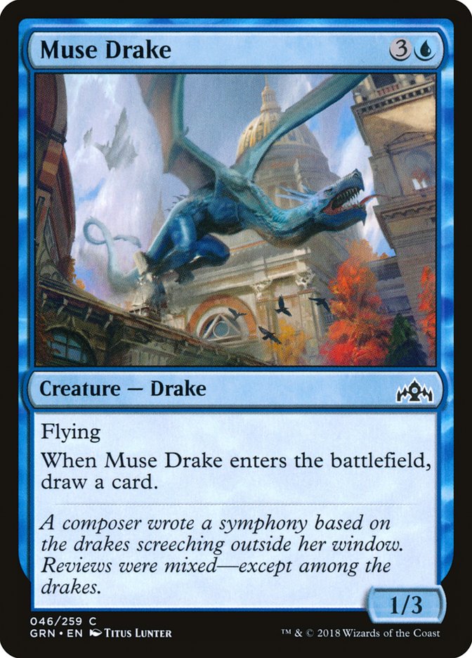 Muse Drake [Guilds of Ravnica] (46)